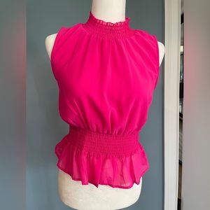 Japna high-neck tank top blouse